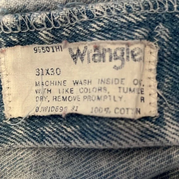 Wrangler Light Gray Women Jeans - Picture 6 of 6